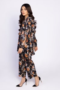 UAE -Printed Melody Printed Shirt And Trouser WGK-LWS-DP-2138