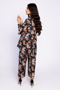 UAE -Printed Melody Printed Shirt And Trouser WGK-LWS-DP-2138