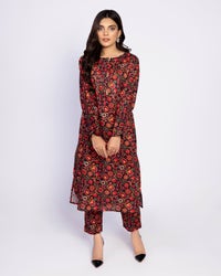 UAE -Printed Melody Printed Shirt And Trouser WGK-LWS-DP-2142