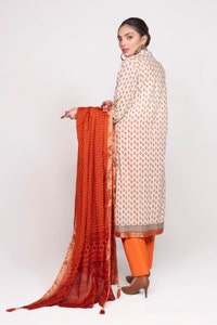 UAE -Rozana Printed Shirt And Trouser With Dupatta WGK-LWS-DP-2220