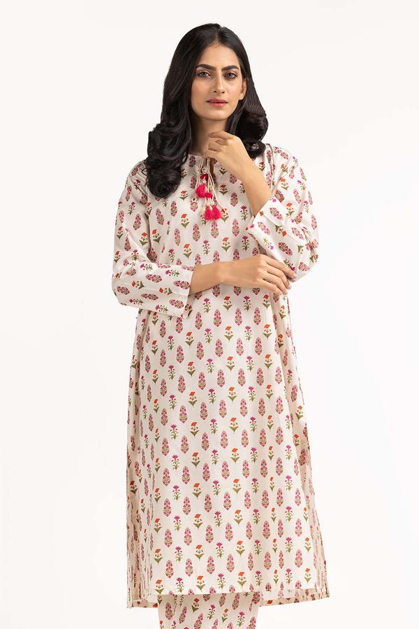UAE -Printed Melody Lawn Printed Shirt WGK-LWS-DP-2298