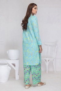 UAE -Printed Melody Lawn Printed Shirt And Trouser WGK-LWS-DP-2369