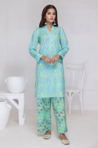 UAE -Printed Melody Lawn Printed Shirt And Trouser WGK-LWS-DP-2369