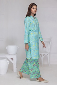 UAE -Printed Melody Lawn Printed Shirt And Trouser WGK-LWS-DP-2369