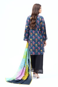 UAE -Lawn Printed Shirt And Lawn Printed Dupatta WGK-LWS-DP-2455
