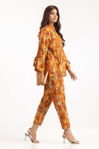 UAE -Printed Melody Lawn Printed Shirt And Trouser WGK-LWS-DP-2456