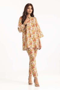 UAE -Printed Melody Lawn Printed Shirt And Trouser WGK-LWS-DP-2457