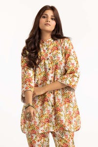 UAE -Printed Melody Lawn Printed Shirt And Trouser WGK-LWS-DP-2457
