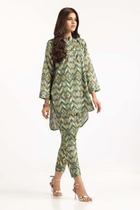 UAE -Printed Melody Lawn Printed Shirt And Trouser WGK-LWS-DP-2460
