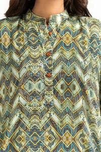UAE -Printed Melody Lawn Printed Shirt And Trouser WGK-LWS-DP-2460