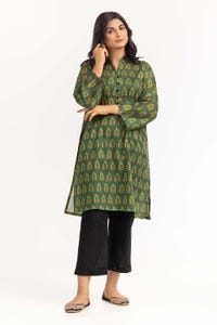 UAE -Printed Melody Lawn Printed Shirt WGK-LWS-DP-2506