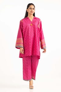UAE -Printed Melody Lawn Embroidered Shirt And Trouser WGK-LWS-PE-2158