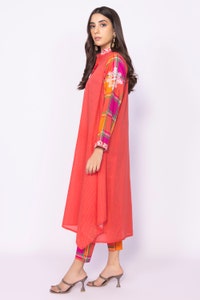 UAE -Printed Melody Embroidered Shirt And Trouser WGK-LWS-PE-2162