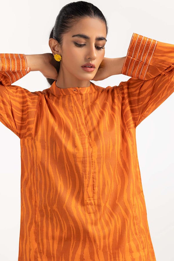 UAE -Printed Melody Lawn Embroidered Shirt And Trouser WGK-LWS-PE-2163