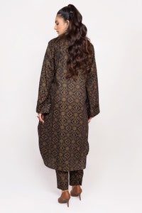 UAE -Block Printed Shirt And Trouser WGK-LWS-SP-2270