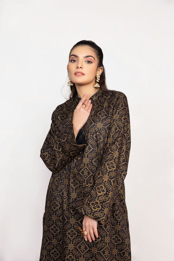 UAE -Block Printed Shirt And Trouser WGK-LWS-SP-2270