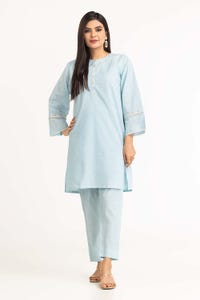UAE -Cotton Neps Dyed Shirt And Trouser WGK-NYS-DY-2492