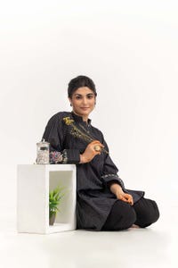 UAE -The Loom Cotton Embroidered Shirt WGK-PCS-DE-2377