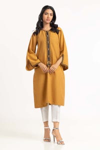 UAE -The Loom Cotton Dyed Embroidered Shirt WGK-PCS-DE-2378