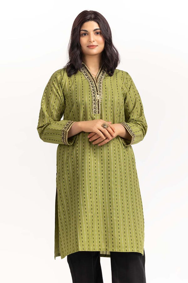 UAE -The Loom Cotton Embroidered Shirt WGK-PCS-DE-2379