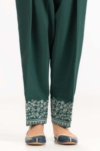 UAE -Zartaar Raw Silk Embroidered Shirt And Trouser WGK-RSS-DE-2082