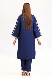 UAE -Tehwaar Raw Silk Dyed Embellished Shirt And Trouser WGK-RSW-DY-2023