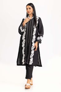 UAE -Tehwaar Raw Silk Dyed Embellished Shirt And Trouser WGK-RSW-DY-2024