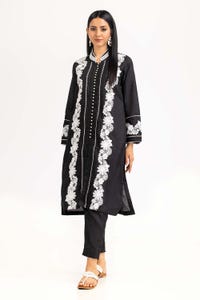 UAE -Tehwaar Raw Silk Dyed Embellished Shirt And Trouser WGK-RSW-DY-2024