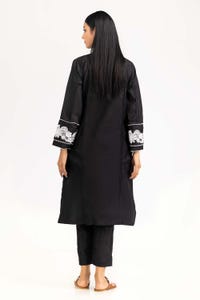 UAE -Tehwaar Raw Silk Dyed Embellished Shirt And Trouser WGK-RSW-DY-2024