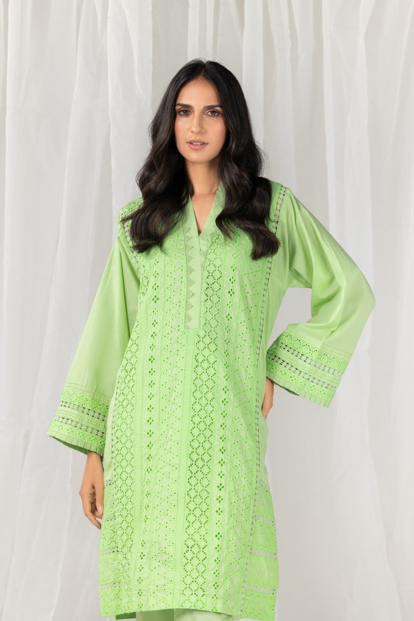 UAE -Cambric Embroidered Shirt And Trouser WGK-SHS-DE-1157