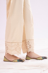 UAE -Cambric Embroidered Trouser WGK-TRS-DE-353