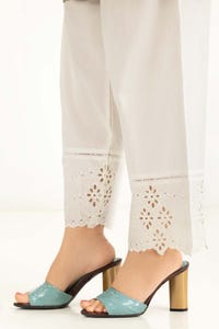 UAE -Cambric Embroidered Trouser WGK-TRS-DE-354
