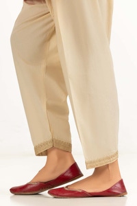UAE -Cambric Embroidered Shalwar WGK-TRS-DE-378