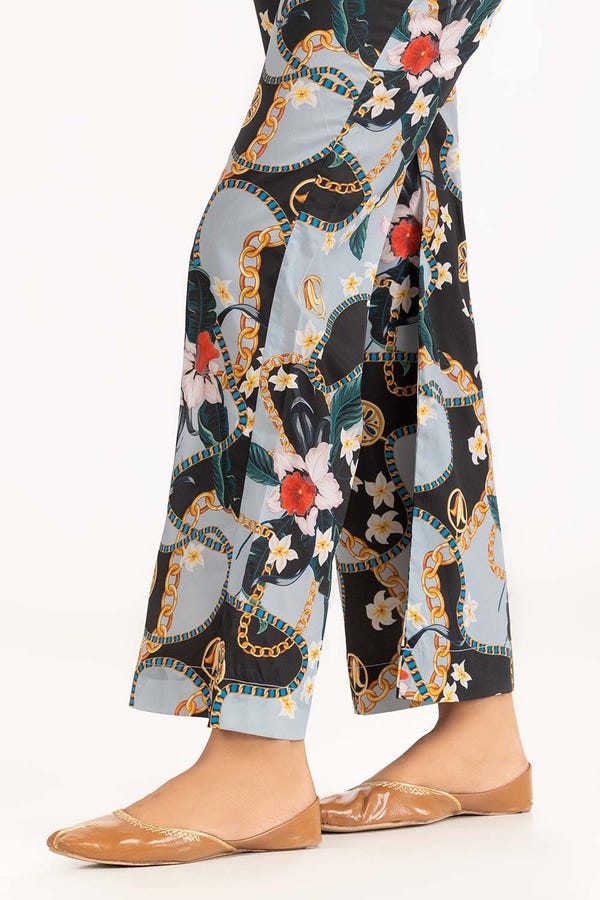 UAE -Satin Silk Printed Trouser WGK-TRS-DP-312