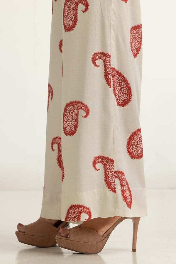 UAE -Printed Melody Chambray Printed Trouser WGK-TRS-DP-448