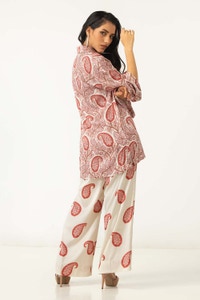 UAE -Printed Melody Chambray Printed Trouser WGK-TRS-DP-448