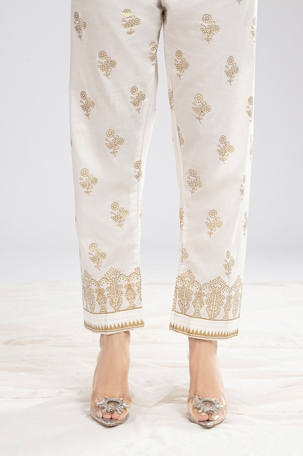 UAE -Cambric Block Printed Bottom WGK-TRS-SP-382