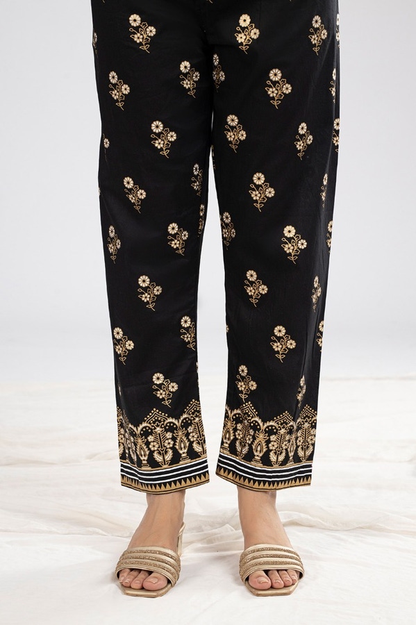 UAE -Cambric Block Printed Bottom WGK-TRS-SP-384