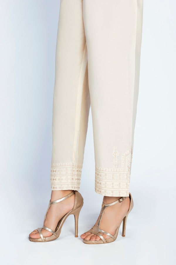 UAE -Embroidered Cambric Trouser WGK-TRW-DE-230