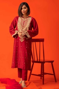UAE -Needle Craft Embroidered Shirt WGK-YDS-DE-1486