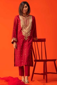 UAE -Needle Craft Embroidered Shirt WGK-YDS-DE-1486