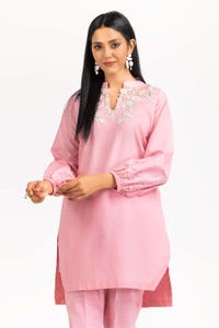 UAE -Tehwaar Yarn Dyed Embroidered Shirt And Trouser WGK-YDS-DE-2306