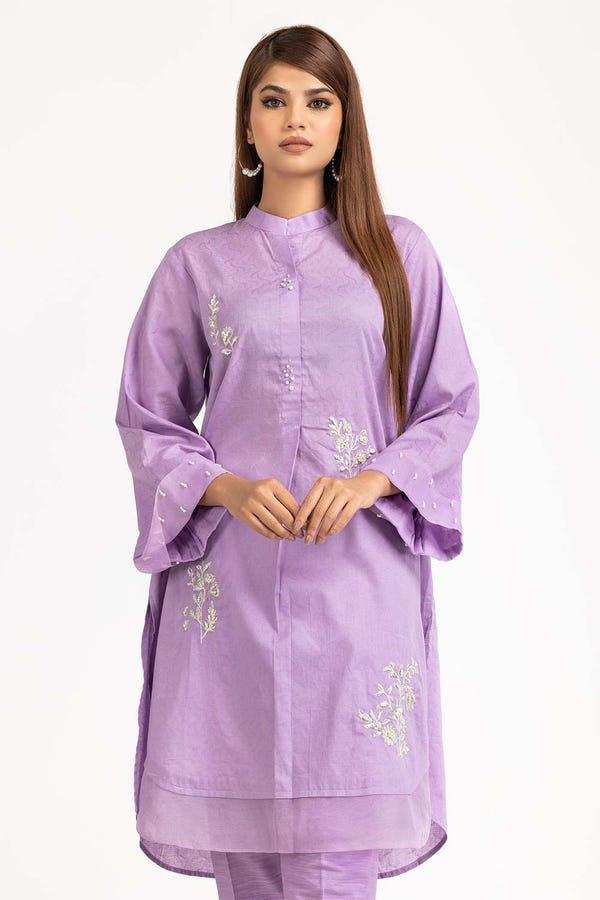 UAE -Tehwaar Yarn Dyed Embroidered Shirt And Trouser WGK-YDS-DE-2307
