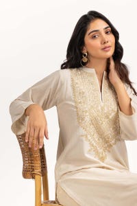 UAE -The Loom Yarn Dyed Embroidered Shirt WGK-YDS-DE-2376
