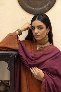 UAE -Yarn Dyed Shirt And Trouser With Dupatta WGK-YDS-DE-2558