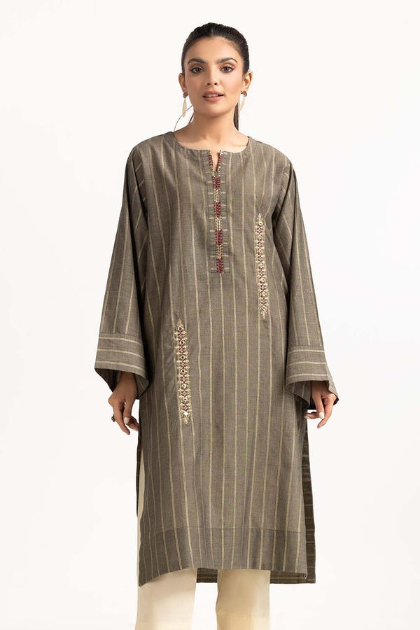 UAE -The Loom Yarn Dyed Embroidered Shirt WGK-YDS-DE-2576