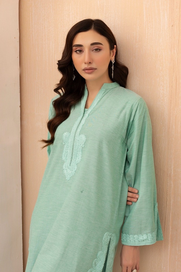 UAE -Yarn Dyed Embroidered Shirt And Trouser WGK-YDS-DE-2667