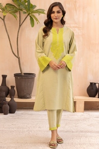 UAE -Yarn Dyed Embroidered Shirt And Trouser WGK-YDS-DE-2670