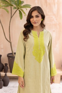 UAE -Yarn Dyed Embroidered Shirt And Trouser WGK-YDS-DE-2670