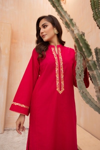 UAE -Yarn Dyed Embroidered Shirt WGK-YDS-DE-2802